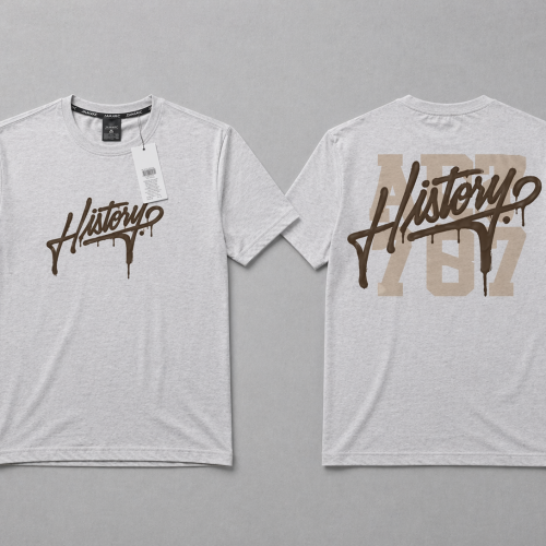 camiseta poly algodon hombre