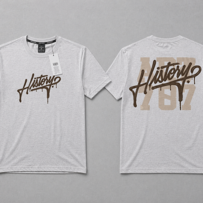 camiseta poly algodon hombre
